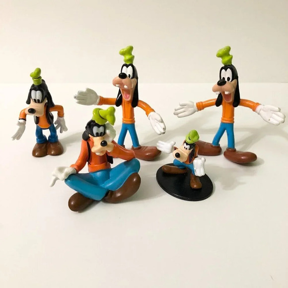Disney  Lot of 5 Goofy PVC Figures Walt Disney World Resort Toys - Picture 1 of 16